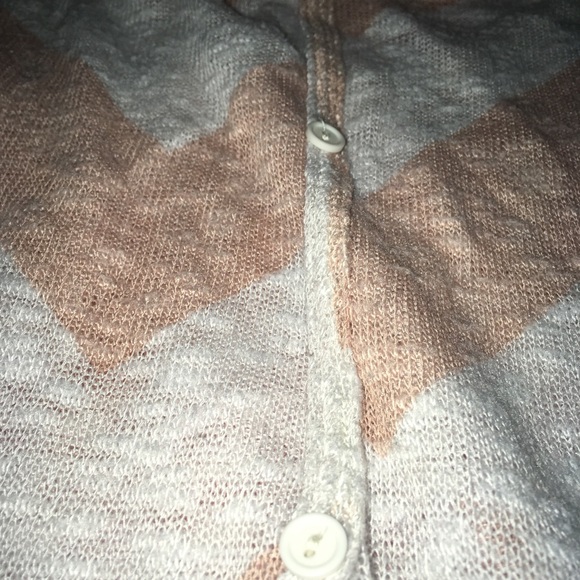 Pink and White Chevron Top - Picture 3 of 3